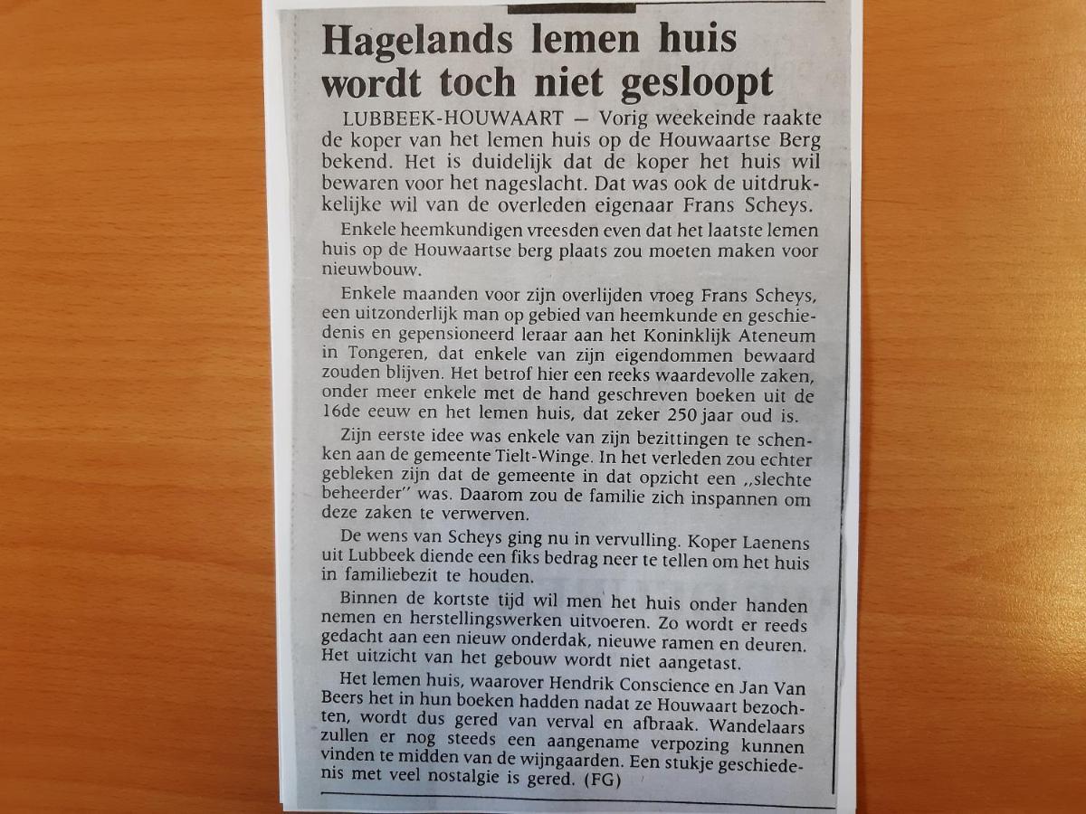 Tielt Lemen Huis Houwaart מראה חיצוני תמונה